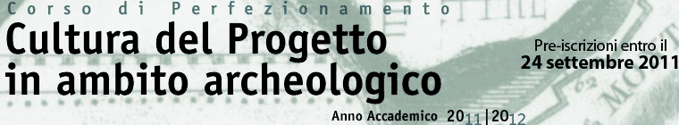 cultura del progetto in ambito archeologico