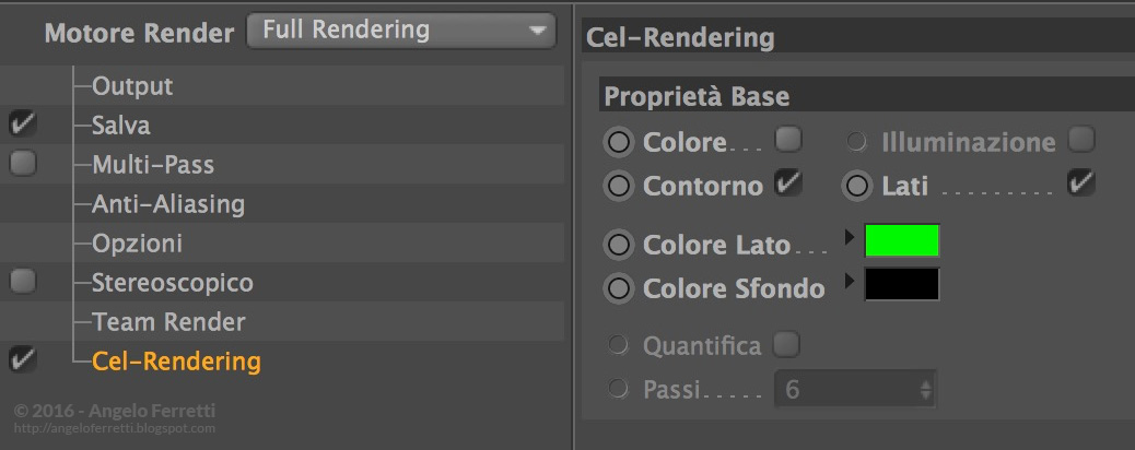 wireframe Cinema 4D Vray tutorial wireframe con Cinema 4D e Vray