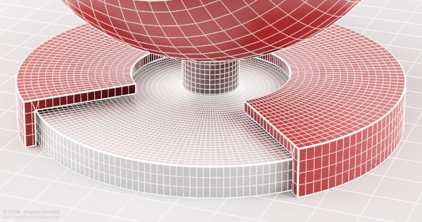 wireframe Cinema 4D Vray tutorial wireframe con Cinema 4D e Vray