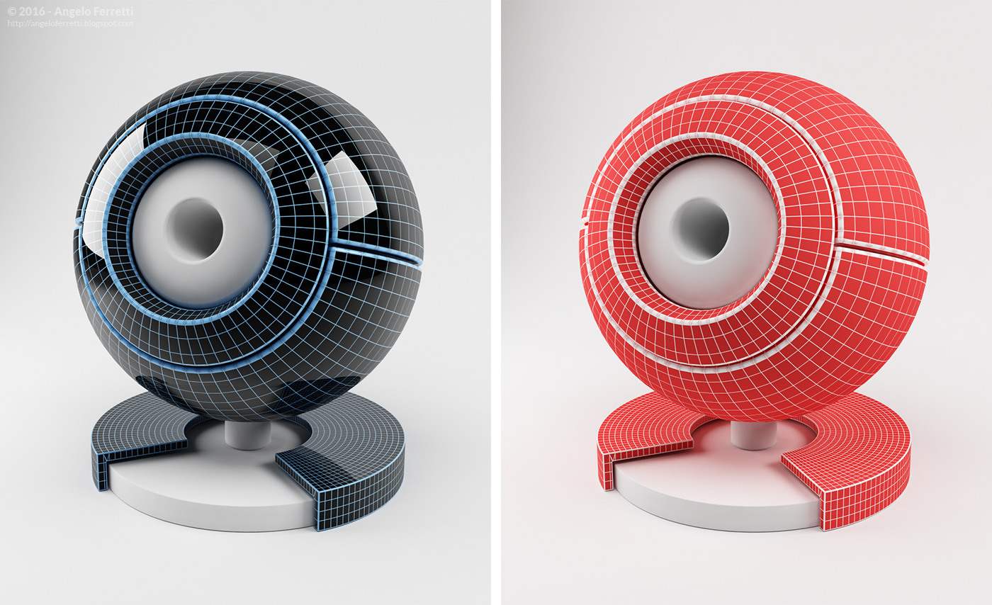 wireframe Cinema 4D Vray tutorial wireframe con Cinema 4D e Vray