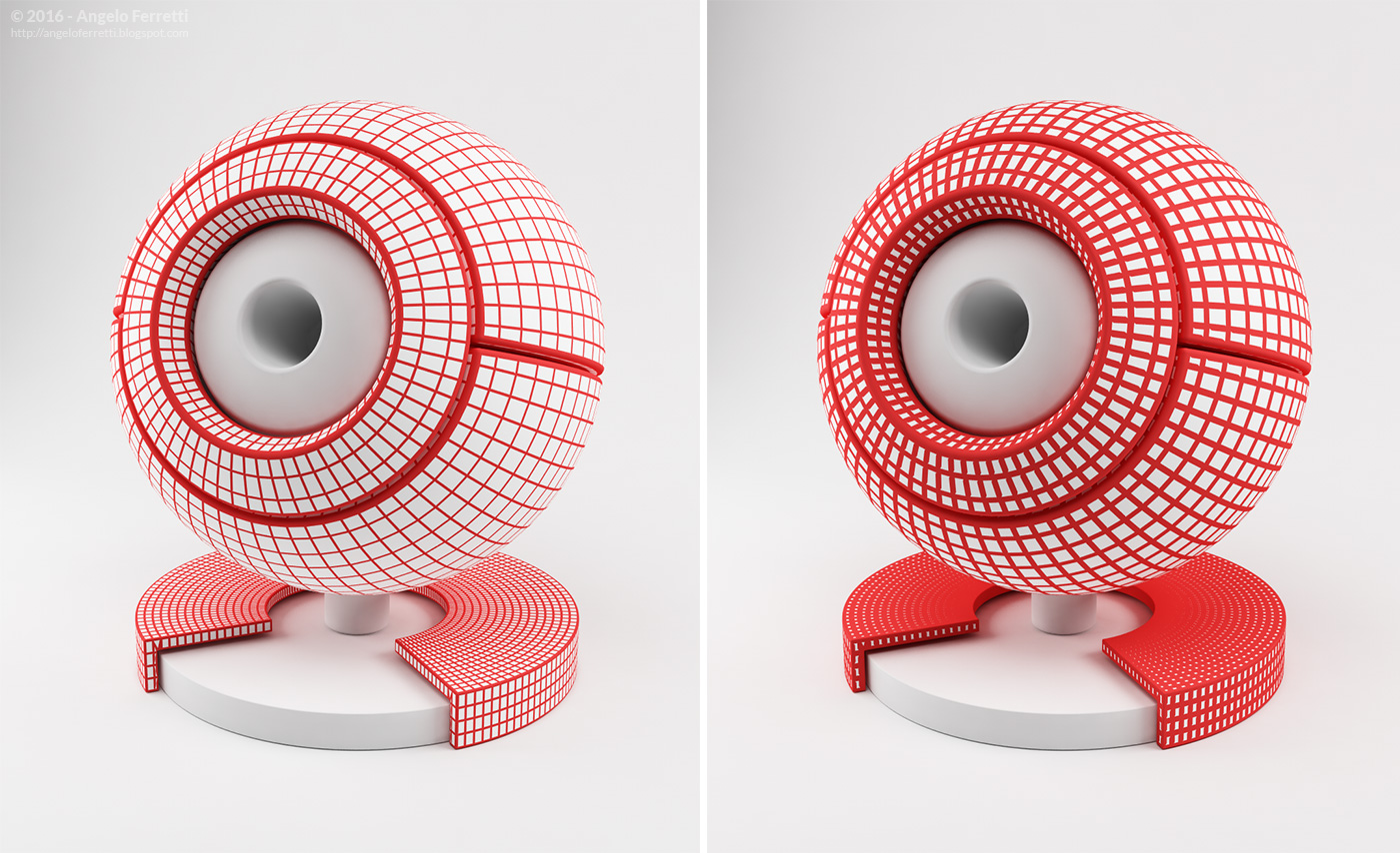 wireframe Cinema 4D Vray tutorial wireframe con Cinema 4D e Vray