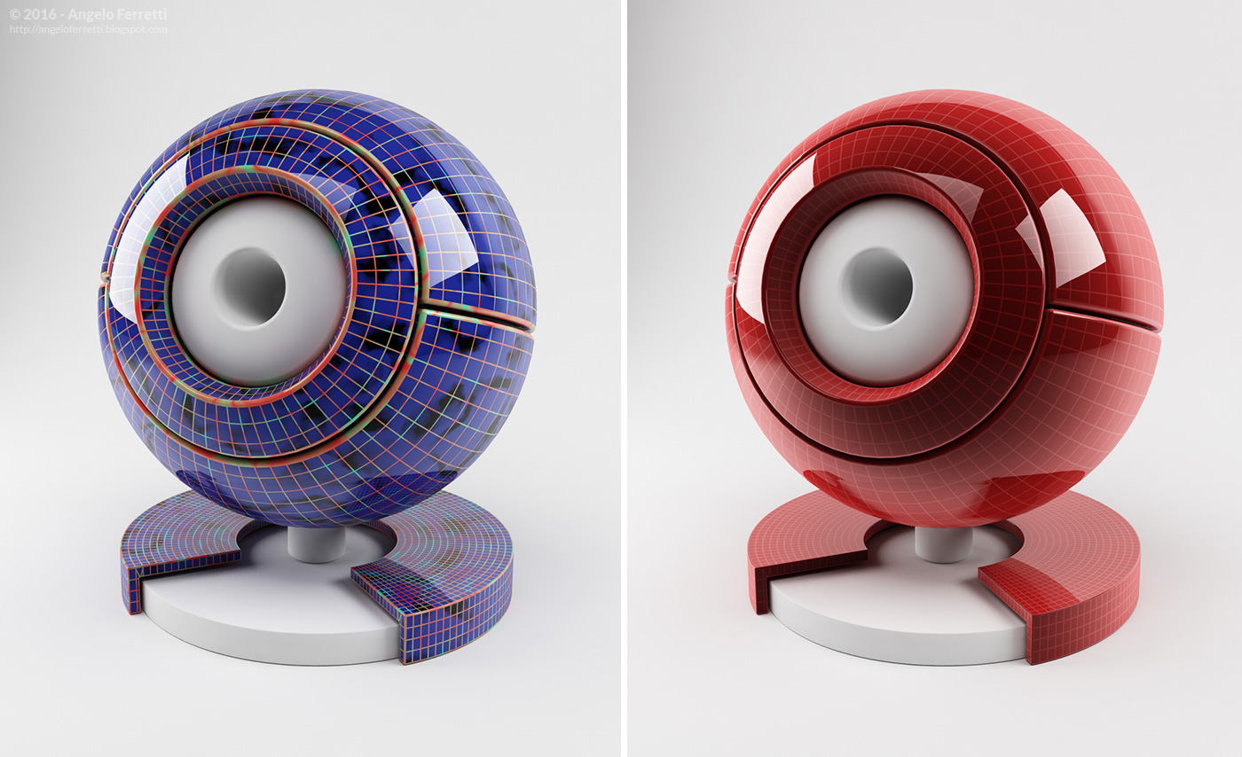 wireframe Cinema 4D Vray tutorial wireframe con Cinema 4D e Vray