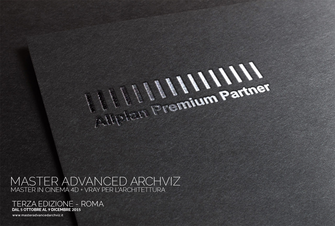 Master Advanced Archviz 2015 - Roma dal 5 ottobre al 9 dicembre 2015