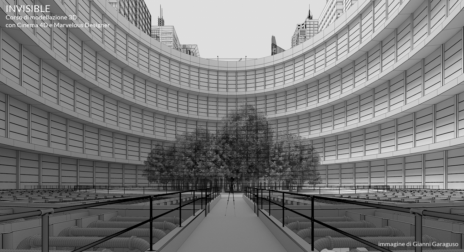 invisible INVISIBLE - Corso di modellazione 3D con Cinema 4D e Marvelous Designer
