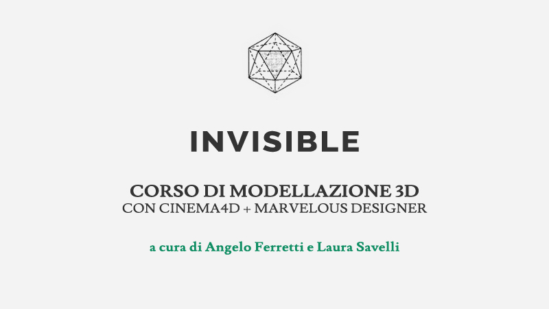 corso di modellazione 3D con Cinema 4D e Marvelous Designer a Milano
