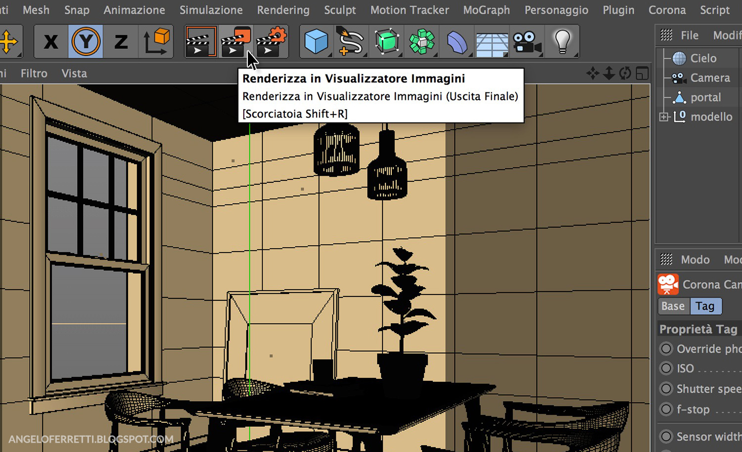 Tutorial Corona Renderer Cinema 4D