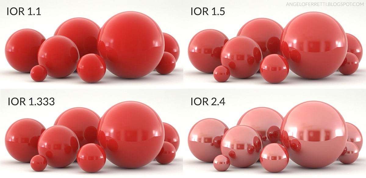 come funziona la riflessione in vrayforc4d versione 1.9